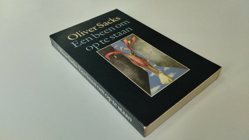 Tweedehands boek: Een been om op te staan van auteur Oliver Sacks - In goede staat. Nederlandstalige paperback. Kaft vertoont lichte gebruikssporen. Pagina's zijn licht gelig door het gebruikte papiertype, maar verder schoon, netjes en onbeschreven.