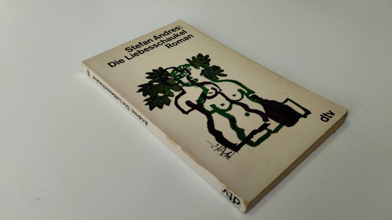 Tweedehands boek: Die Liebesschaukel roman van auteur Stefan Andres - In redelijke staat. Duitstalige paperback. Kaft vertoont gebruikssporen en lichte verkleuring. Pagina's zijn verkleurd door ouderdom en papiertype