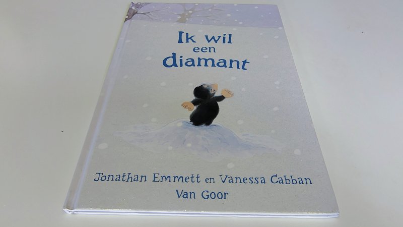 Tweedehands boek: Ik wil een Diamant van auteur Jonathan Emmet en Vanessa Cabban van Goor - Hardcover als nieuw!