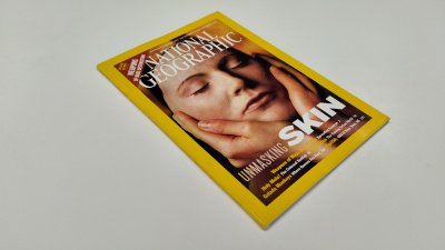 Boek met de titel: National Geographic – Unmasking Skin