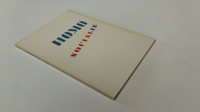 Boek met de titel: Experimenta Typographica 4 Homo Socialis