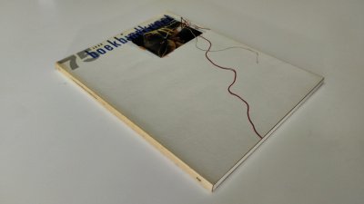 Boek met de titel: 75 jaar boekbindkunst in Nederland