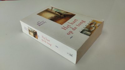 Boek met de titel: Het hart op de tong