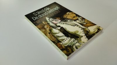 Boek met de titel: de dood betrapt