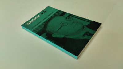 Boek met de titel: Maatstaf 4 - 5 in memoriam S. Vestdijk 1898-1971
