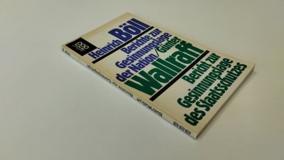 Boek met de titel: Berichte zur Gesinnungslage der Nation / Gunter Wallraff berichtet zur Gesinnungslage des Staats