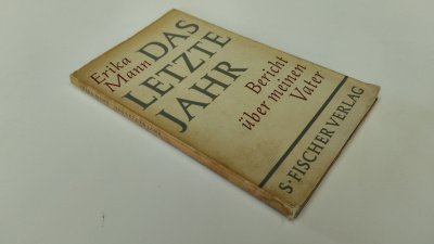 Boek met de titel: Das Letzte jahr, bericht uber meinen vater