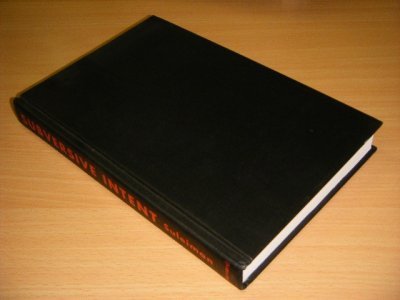 Boek met de titel: Subversive Intent