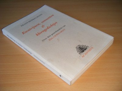 Tweedehands boek: Kwatrijnen, sonnetten en kleengedichtjes. van auteur Frans Berkelmans - Paperback met flappen, met leesvouwen, in goede staat.