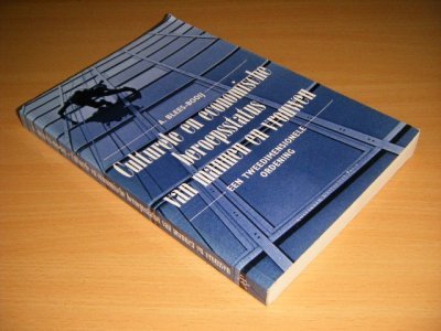 Boek met de titel: Culturele en economische beroepsstatus van mannen en vrouwen