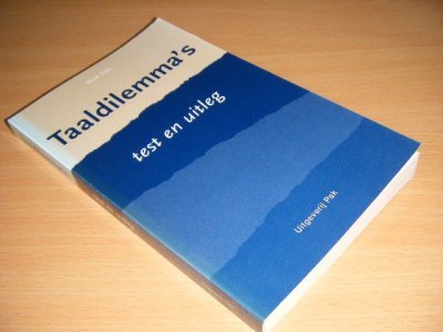 Boek met de titel: Taaldilemma's 