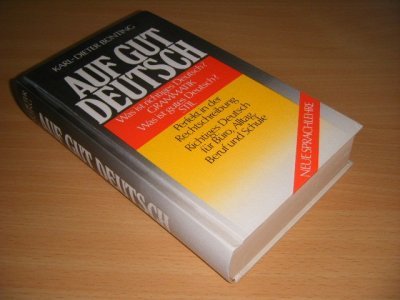 Boek met de titel: Auf gut Deutsch