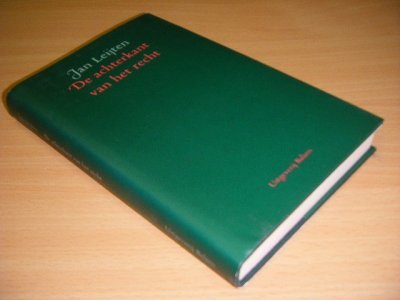 Tweedehands boek: De achterkant van het recht van auteur Jan Leyten - Gebonden met stofomslag, aantekening op schutblad, in goede staat.