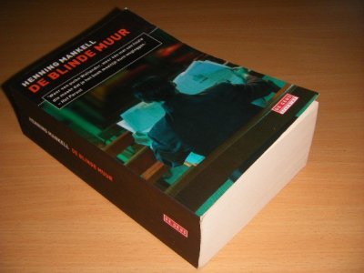 Boek met de titel: De blinde muur