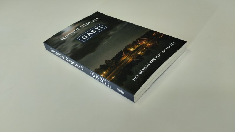 Tweedehands boek: Gast! van auteur Ronald Giphart - In goede staat. Nederlandstalige paperback. Leesvouw voorkant kaft. Pagina's netjes en onbeschreven.