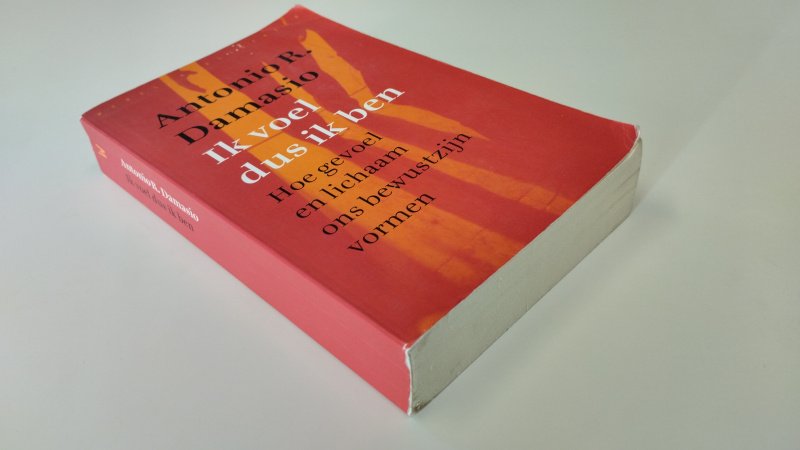 Tweedehands boek: Ik voel dus ik ben van auteur Antonio R. Damasio - In redelijke staat/ gelezen. Nederlandstalige paperback, zowel kaft als pagina's gebruikssporen. Naam voorin geschreven. Met polood onderstreept