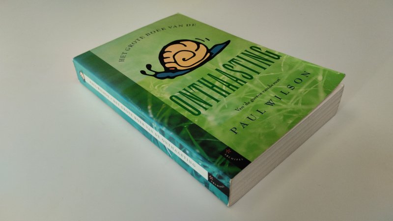 Boek met de titel: Het grote boek van de Onthaasting
