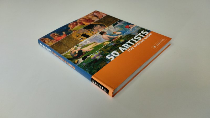 Tweedehands boek: 50 Artists you should know van auteur Thomas Koster - In goede tot zeer goede staat. Engelstalige paperback. Lichte gebruikssporen aan de kaft. pagina's netjes en onbeschreven.