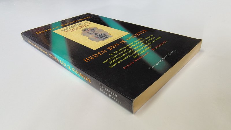 Tweedehands boek: Heden ben ik nuchter van auteur Herman Brusselmans - Pocket met rechte rug zonder leesvouwen. Minimale gebruikerssporen randen kaft. Binnenwerk onbeschreven en netjes.