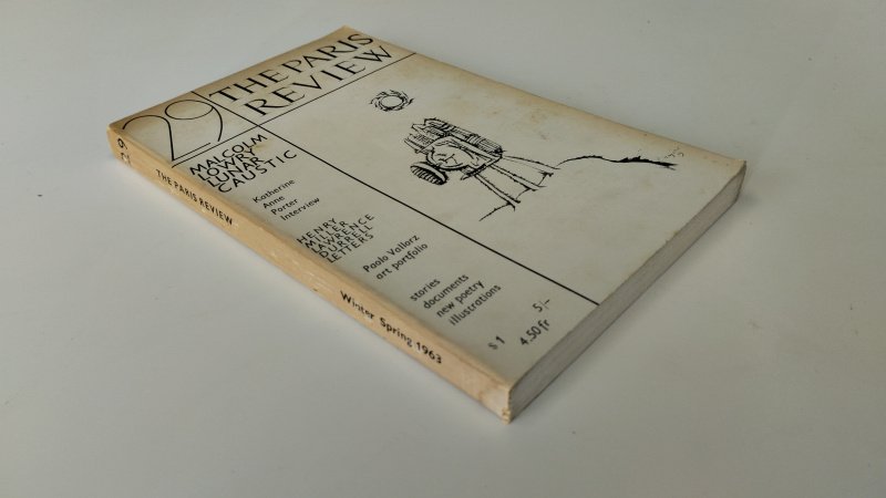Tweedehands boek: The Paris Review nr. 29 van auteur Diverse auteurs - Goed – Engelstalige paperback/tijdschriftuitgave in verzorgde gebruikte staat voor de leeftijd. De kaft en rug vertonen normale gebruiks- en ouderdomssporen, met enige verkleuring en lichte vlekvorming. De randen en hoeken vertonen enige slijtage. Voor een uitgave uit 1963 oogt het exemplaar verzorgd.