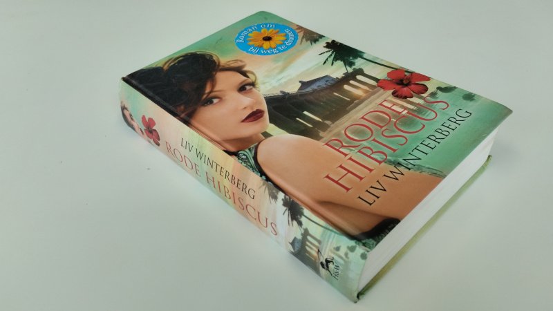 Tweedehands boek: Rode hibiscus van auteur Liv Winterberg, Merel Leene - Hardcover. Lichte gebruikerssporen aan de kaft. Pagina's netjes en onbeschreven