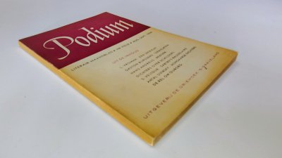 Boek met de titel: Podium - Literair Maandblad - aug/sept 1950 - Jaargang 6 Nr 8-9