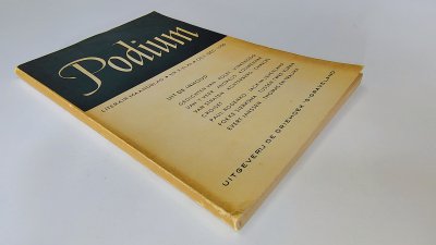 Boek met de titel: Podium - Literair Maandblad - okt/dec 1950 - Jaargang 6 Nr 10-11-12