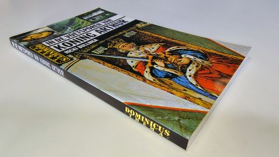 Boek met de titel: In de voetsporen van Koning Arthur