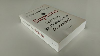 Boek met de titel: Sapiens
