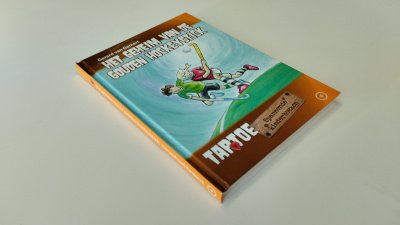 Boek met de titel: Het geheim van de gouden hockeystick