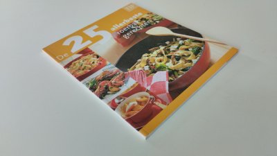 Boek met de titel: De 25 allerbeste roerbak gerechten