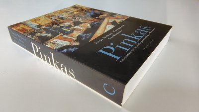 Boek met de titel: Pinkas Geschiedenis van de joodse gemeenschap in Nederland