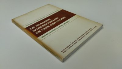 Boek met de titel: De Spaanse burgeroorlog en zijn gevolgen