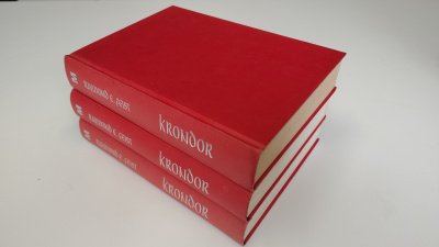 Boek met de titel: De Krondor-trilogie | 3-delige Boekenset