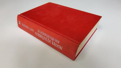 Boek met de titel: De scherven van een verbrijzelde kroon