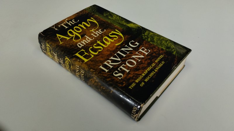 Tweedehands boek: The agony and the Ecstasy van auteur Irving Stone - In goede staat. Engelstalige hardcover met stofomslag. De stofomslag vertoont gebruikssporen m.n. langs de randen en hoeken en is verkleurd. Pagina's zijn netjes, onbeschreven en stevig in de binding.