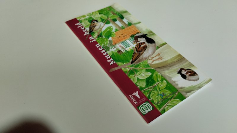 Tweedehands boek: Mussen in beeld van auteur Minouk van der Plas-Haarsma, Nico Schonewille - In zeer goede staat. Nederlandstalige softcover (geniet) met minimale gebruikssporen aan de kaft. Pagina's netjes en onbeschreven, stevig in de binding