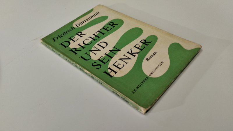 Tweedehands boek: Der richter und sein henker van auteur Friedrich Durrenmatt - In redelijke staat. Duitstalige ingebonden softcover. Gebruikerssporen en verkleuring aan de kaft. naam geschreven op titelpagina, rest van de pagina's verkleurd, onbeschreven, netjes en stevig in de binding