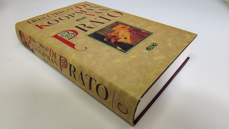Tweedehands boek: De koopman van Prato van auteur Iris Margaret Cutting Origo, Koen van Gulik - Hardcover met stofomslag. Oogt als nieuw. Bovenzijde snede licht verkleurd en ex-libris reliëf stempeltje voorin, verder onbeschreven en zeer netjes.