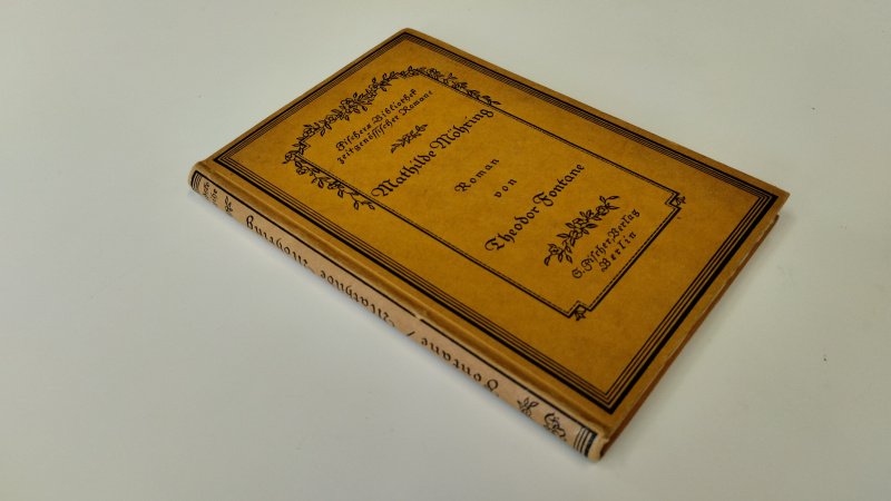 Tweedehands boek: Mathilde Möhring van auteur Theodore Fontane - In redelijke tot goede staat. Gekartoneerde kaft met lichte gebruikssporen. Schutbladen en snede laten lichte foxing zien, Pagina's netjes, onbeschreven en stevig in de binding