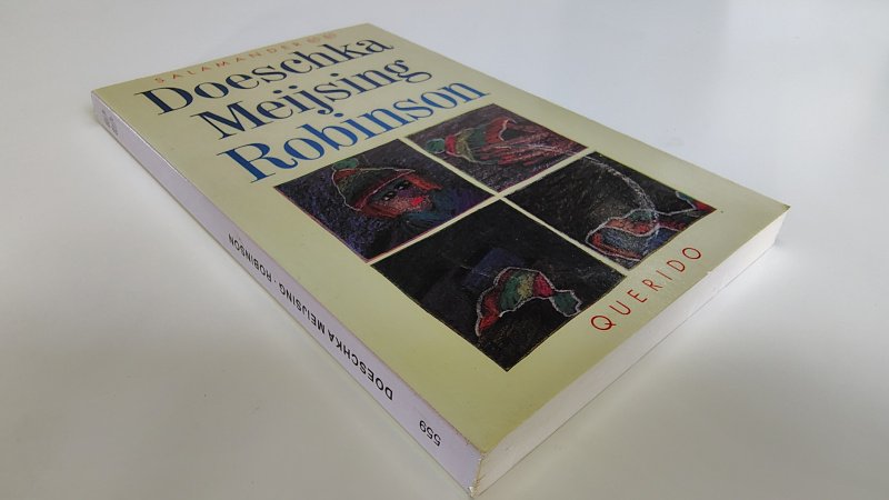 Tweedehands boek: Robinson van auteur Doeschka Meijsing - Salamander pocket nummer 559 met rechte rug en lichte leesvouw. Lichte verkleuring achterkant kaft. Lichte slijtage randen kaft. Binnenwerk onbeschreven en netjes.