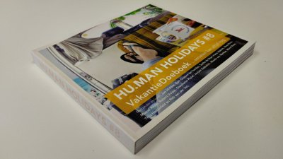 Boek met de titel: Hu.Man Holidays #8 – VakantieDoeBoek – Vervelen kan altijd nog