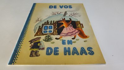 Boek met de titel: De vos en de haas een nostalgisch prentenboek