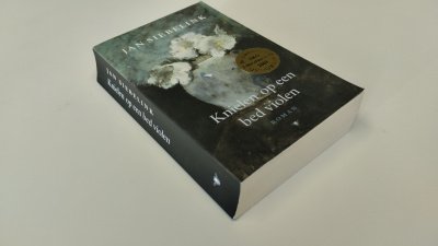 Boek met de titel: Knielen op een bed violen