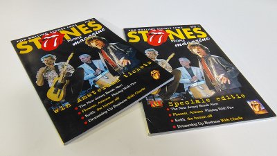 Boek met de titel: Unieke set: Stones People Magazine No. 7 – Beide covervarianten!