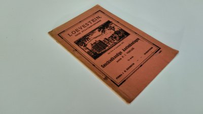 Boek met de titel: Loevestein, onze staatgevangenis, geschiedkundige aantekeningen