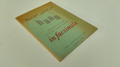 Boek met de titel: Goede morgen haan – in facsimile