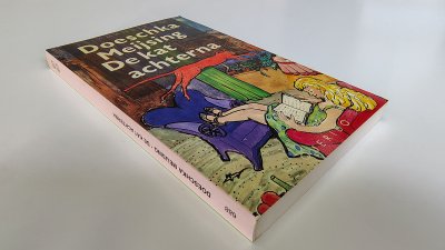 Boek met de titel: De kat achterna