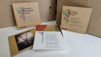 Boek met de titel: Poëzie & Beeldende Kunst Wintertuin 1993, Arnhem