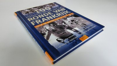 Boek met de titel: Honderd hoogtepunten uit de Ronde van Frankrijk
